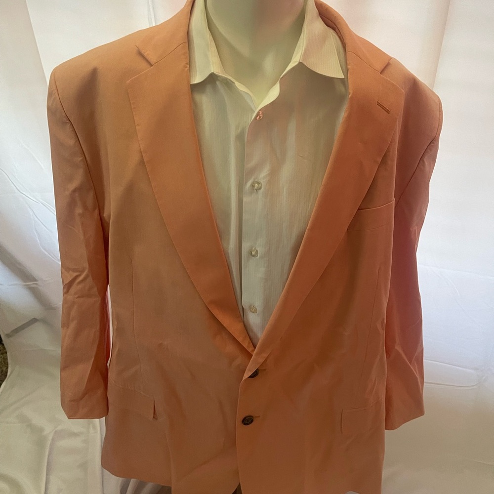 Stafford Men's Coral Blazer